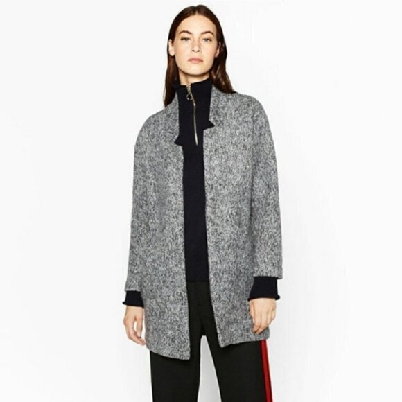ZARA WB Collection Marled teddy cardigan - Picture 1 of 11